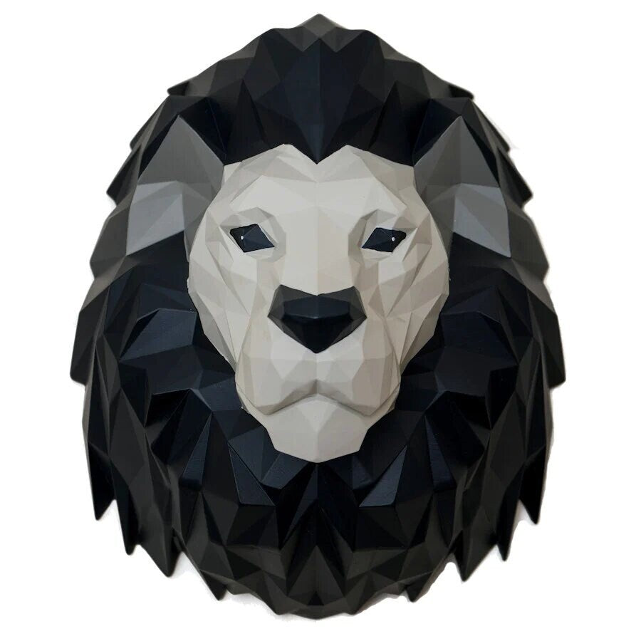 Origami Lion Head Wall Decor Birthday gift