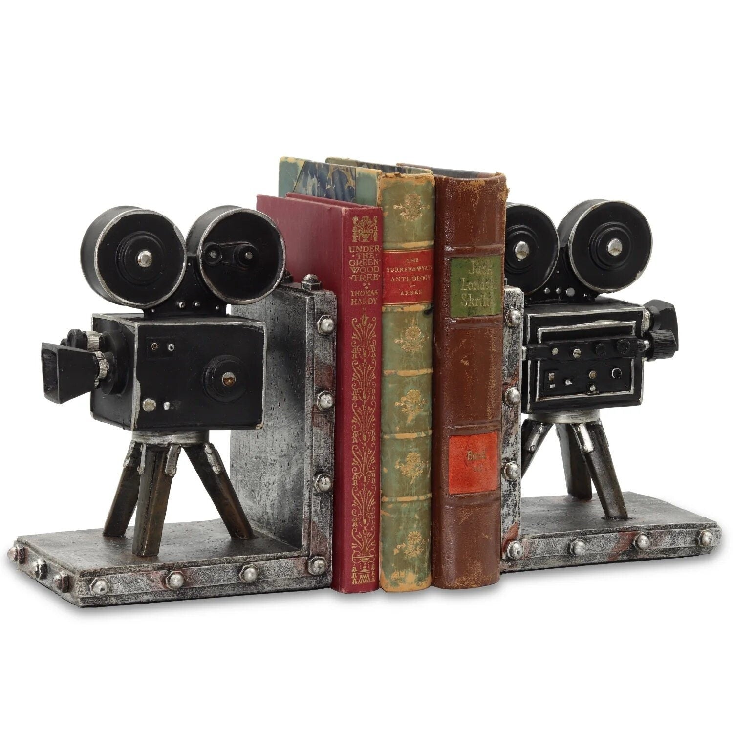 Vintage Camera Bookends Tabletop decor Anniversary gift