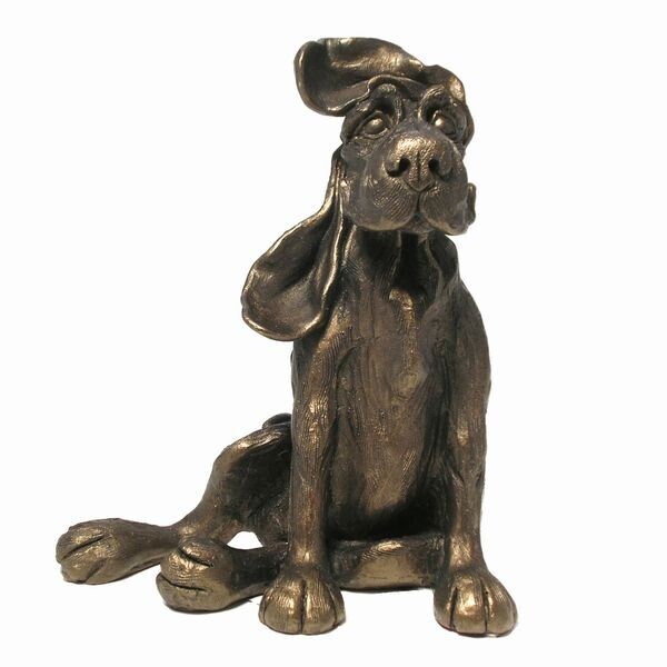 Bertie - my ears just won't stay down! sculpture Shelf decor Birthday gift
