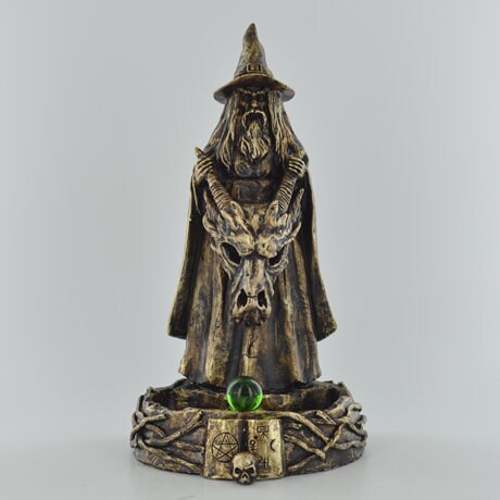 Wizard Incense Smoker, Tabletop decor, Birhday gift